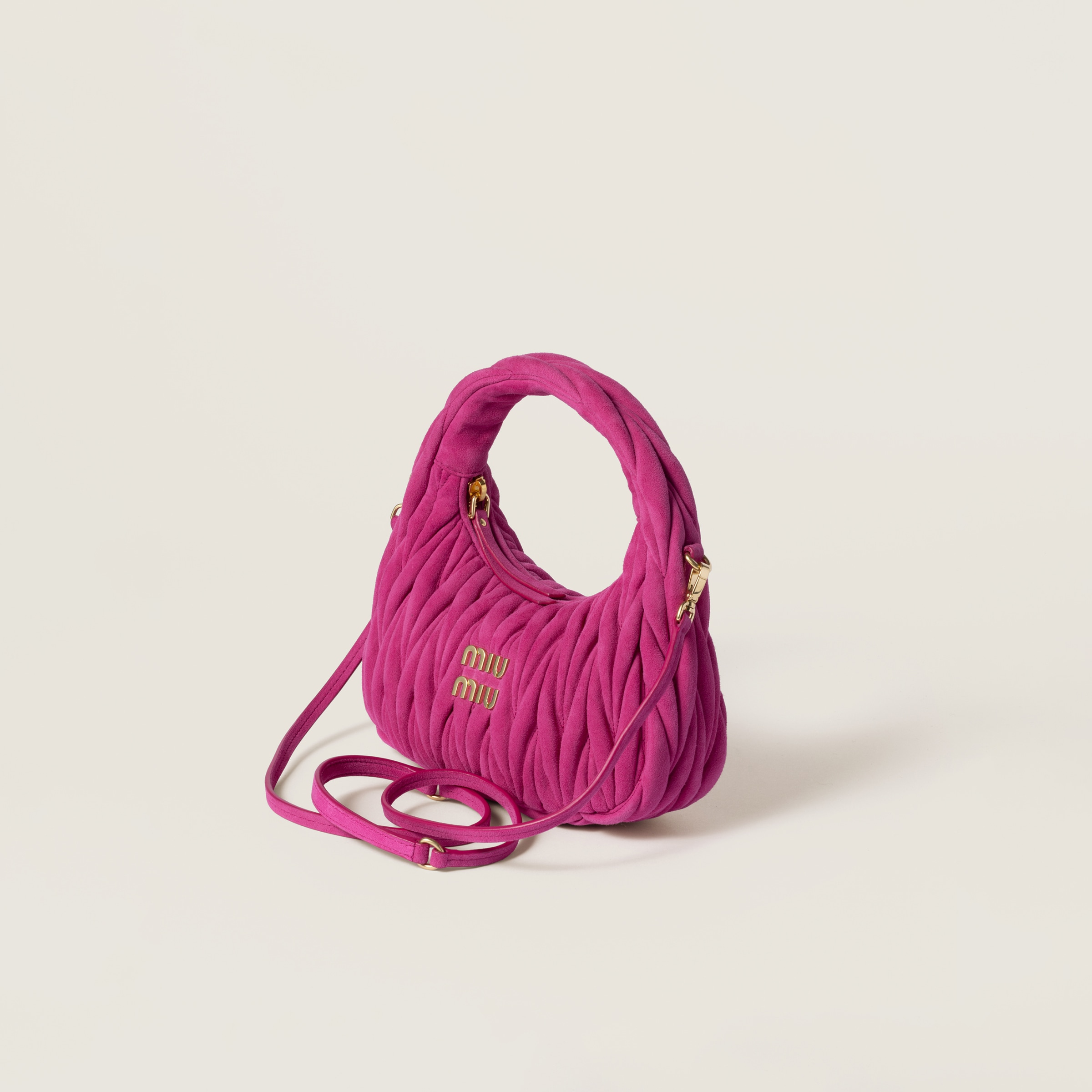 ワンダー マテラッセスエード バッグ スモール