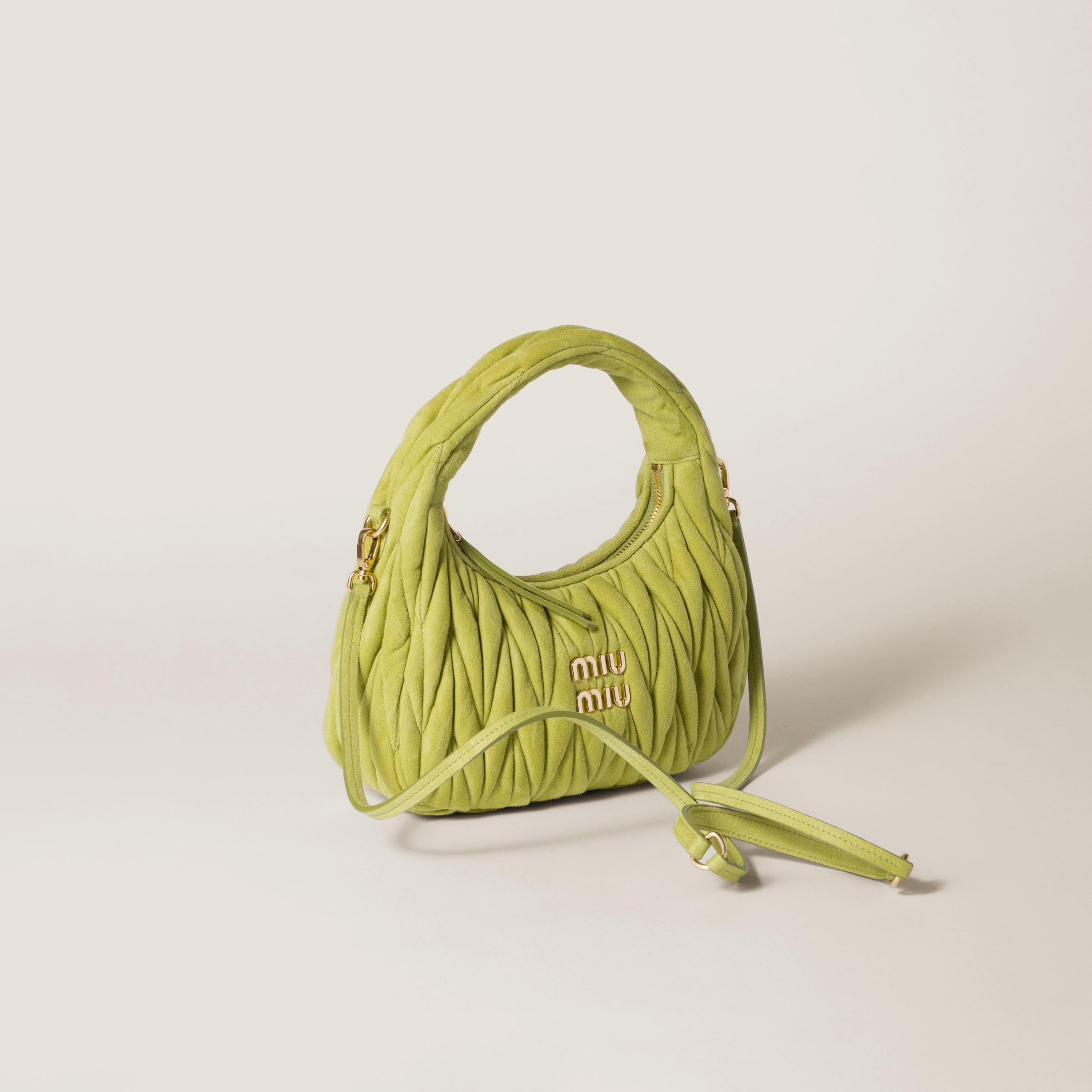 ワンダー マテラッセスエード バッグ スモール