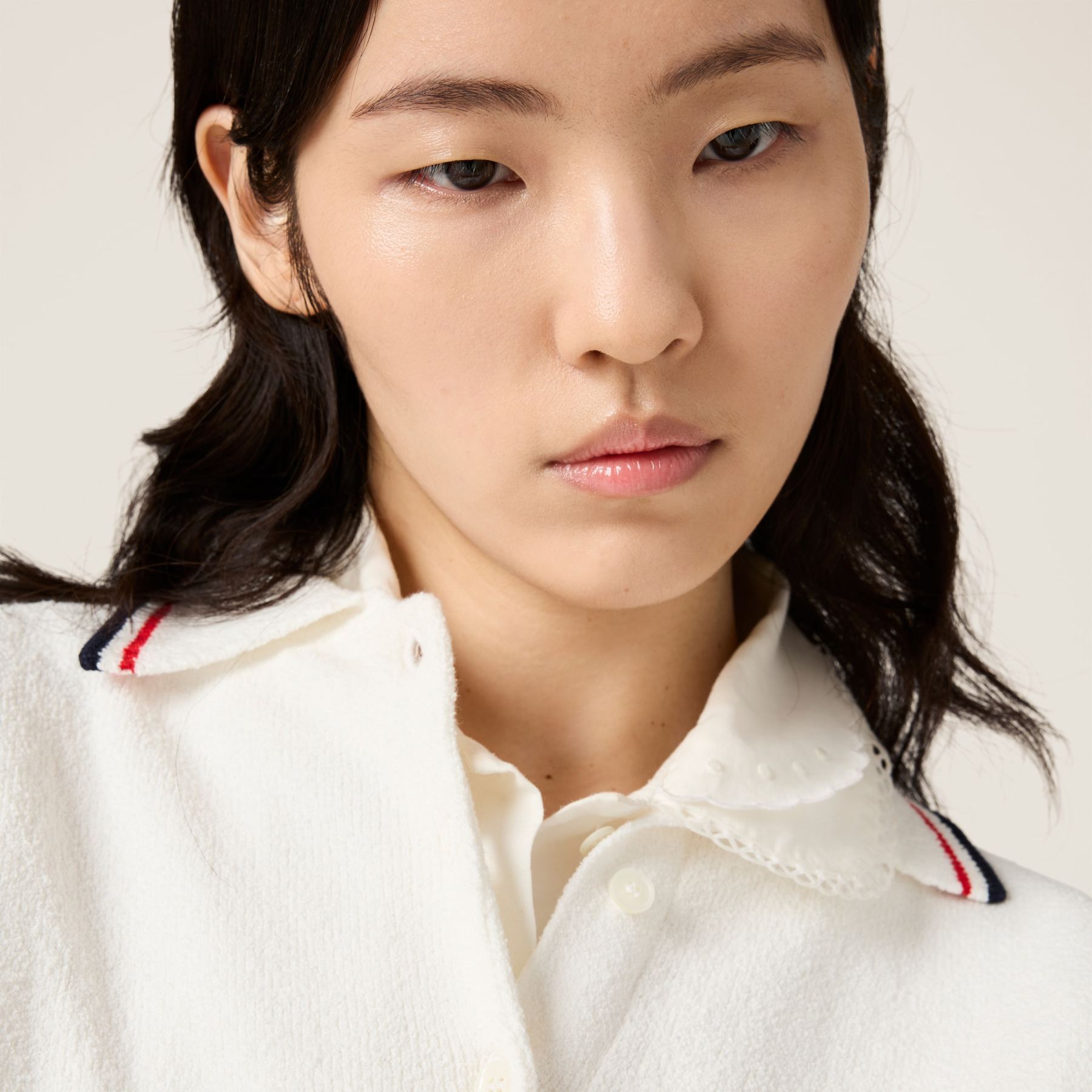 コットン ミニスカート