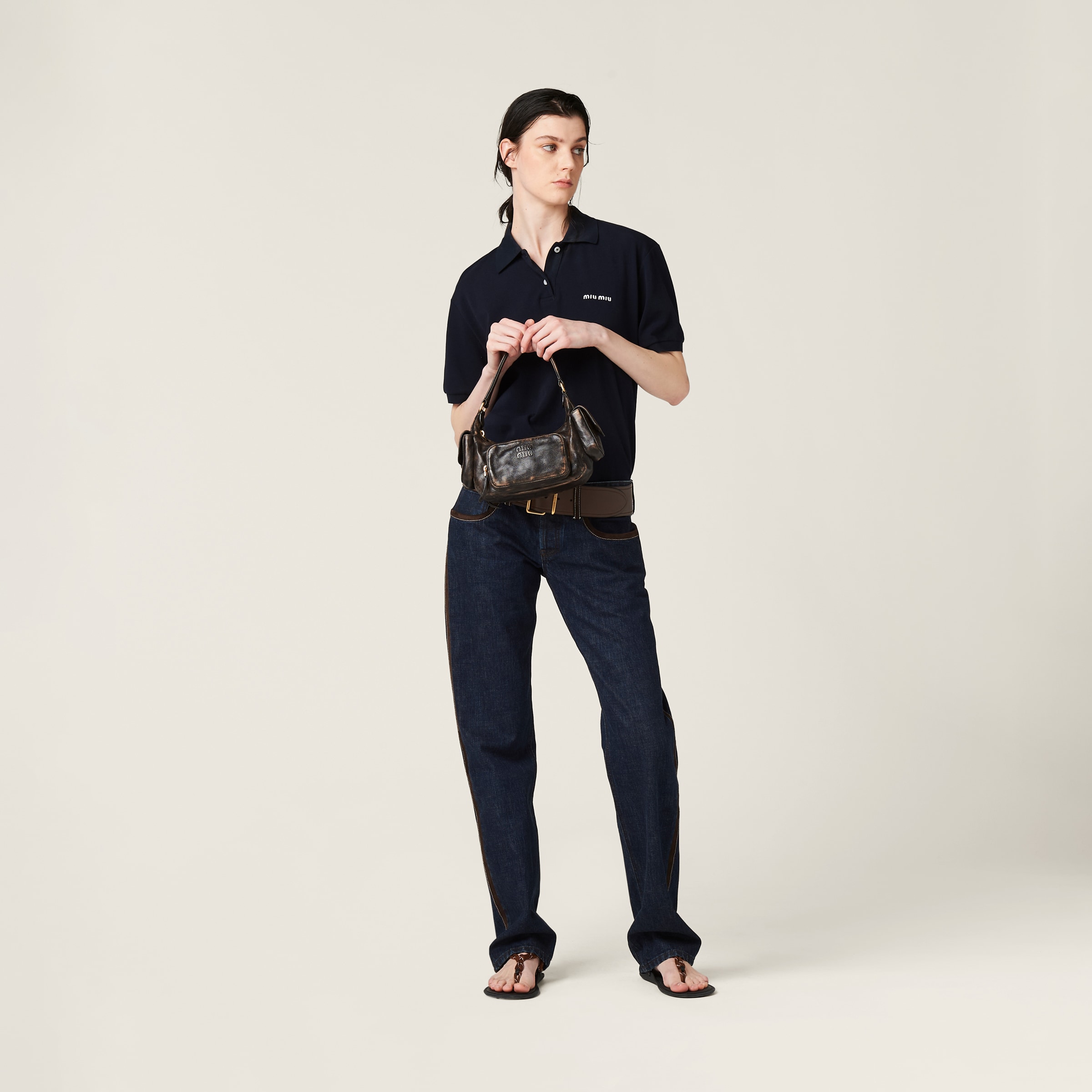 ナッパレザー ポケットバッグ