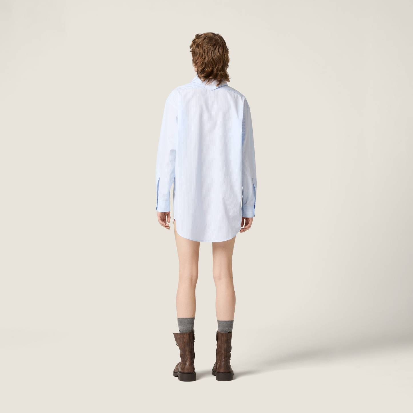 ポプリン シャツ