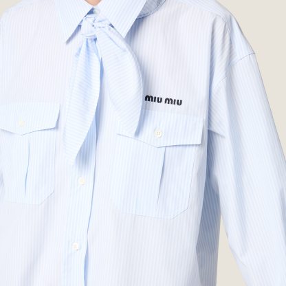 ポプリン シャツ