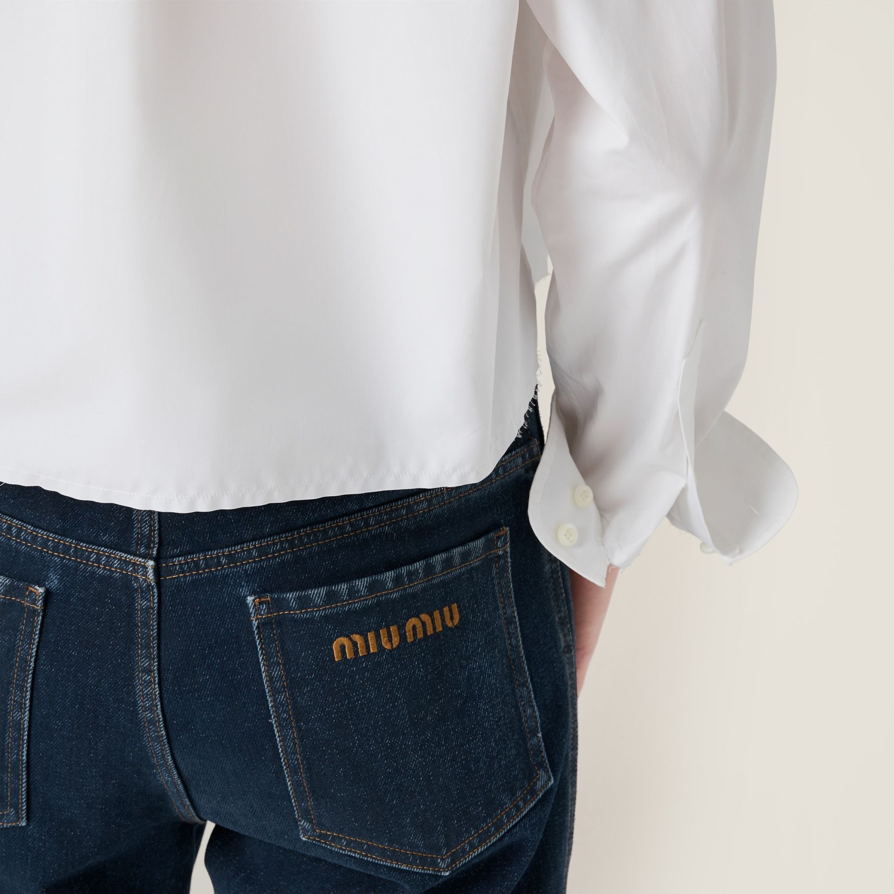 ポプリン シャツ