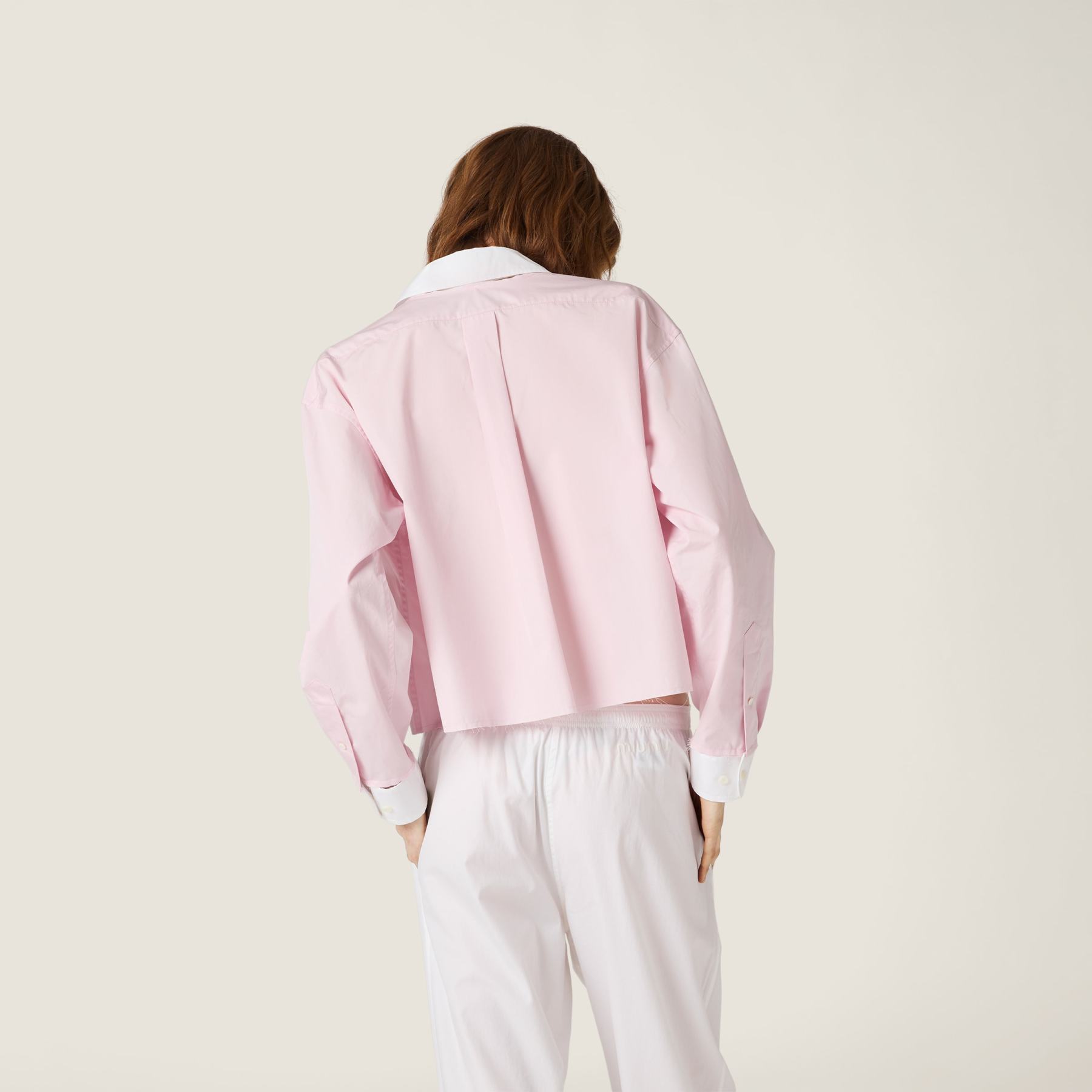 ポプリン シャツ