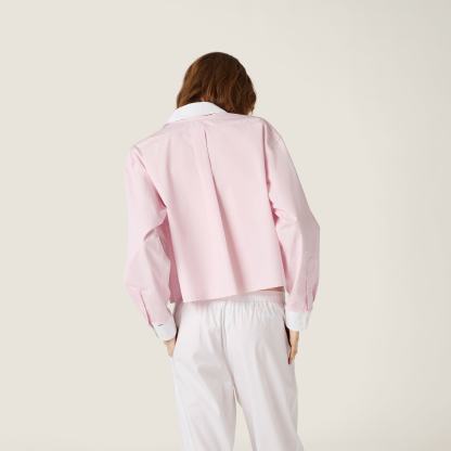 ポプリン シャツ