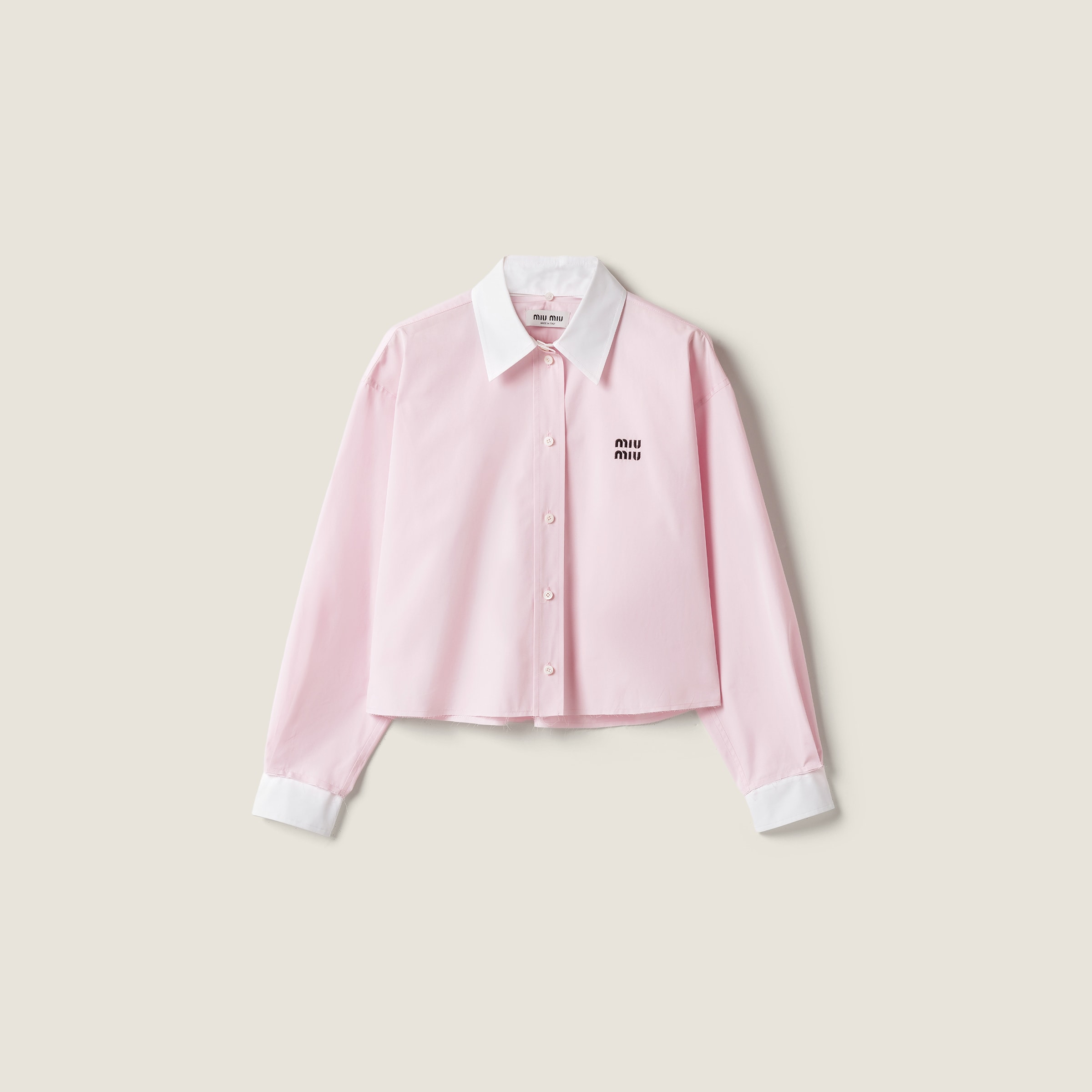 ポプリン シャツ