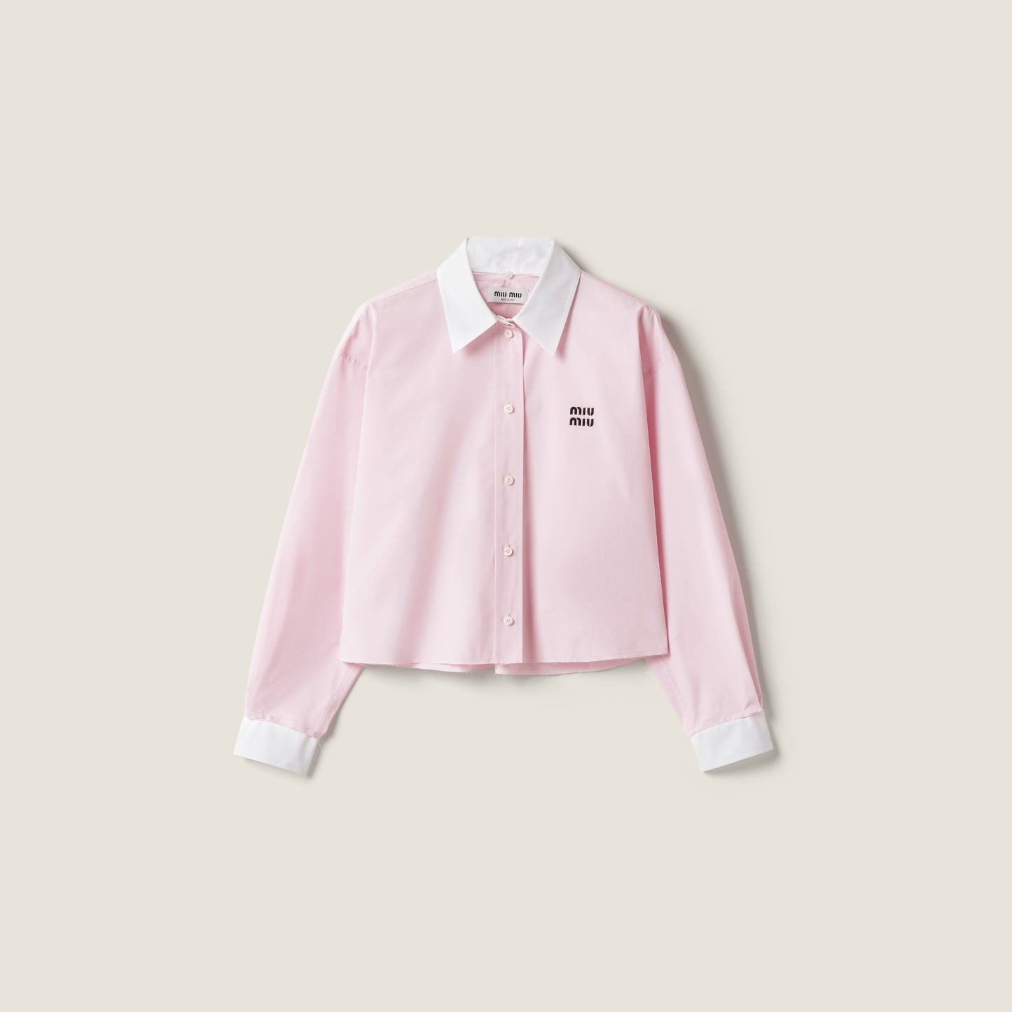 ポプリン シャツ