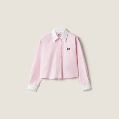 ポプリン シャツ