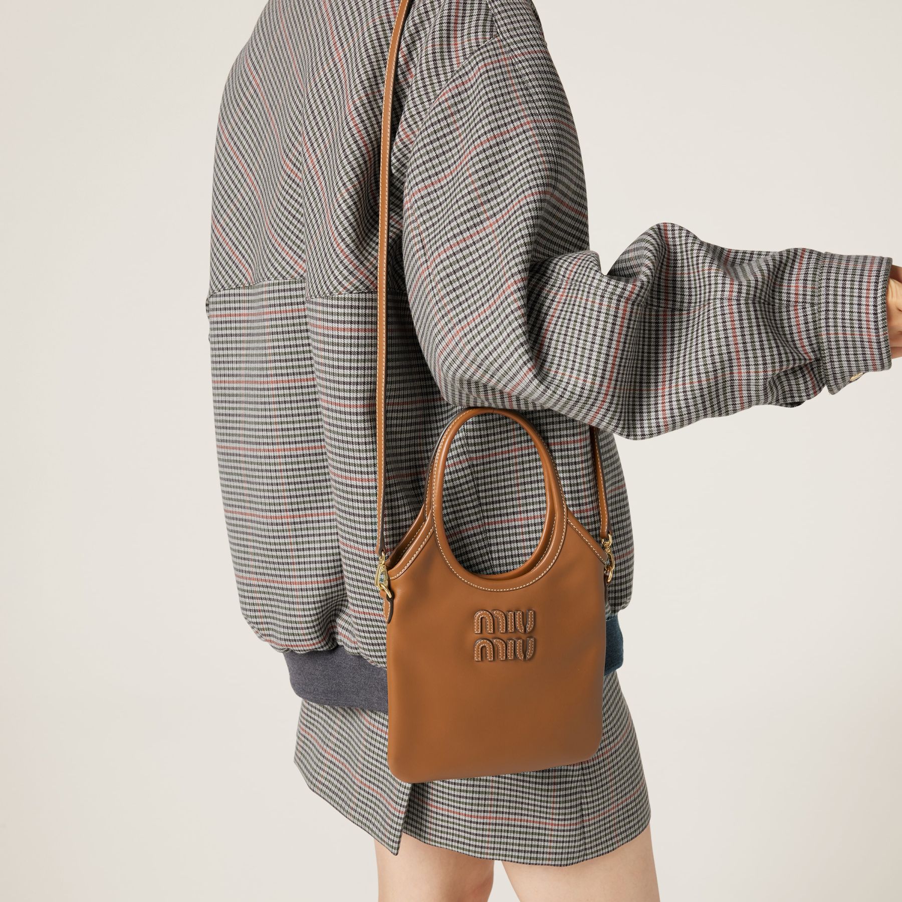 アイビー レザー ハンドバッグ