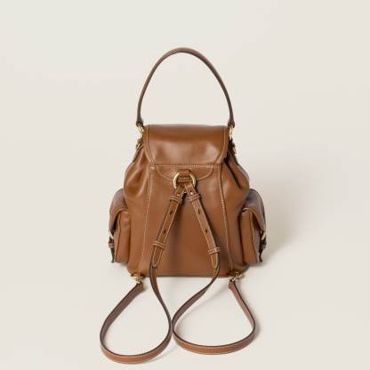 レザー バックパック  サイズ：22cm×18cm×11.5cm