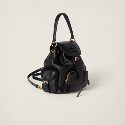 レザー バックパック  サイズ：22cm×18cm×11.5cm