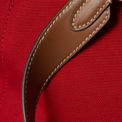 キャンバスxレザー バックパック  サイズ：30cm×25cm×12.5cm