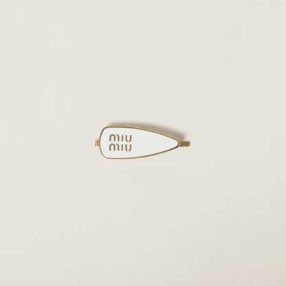 エナメルメタル ヘアクリップ