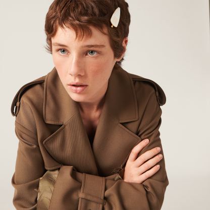 エナメルメタル ヘアクリップ