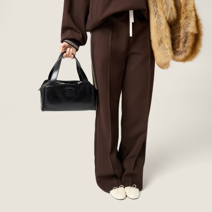 レザー トップハンドル バッグ