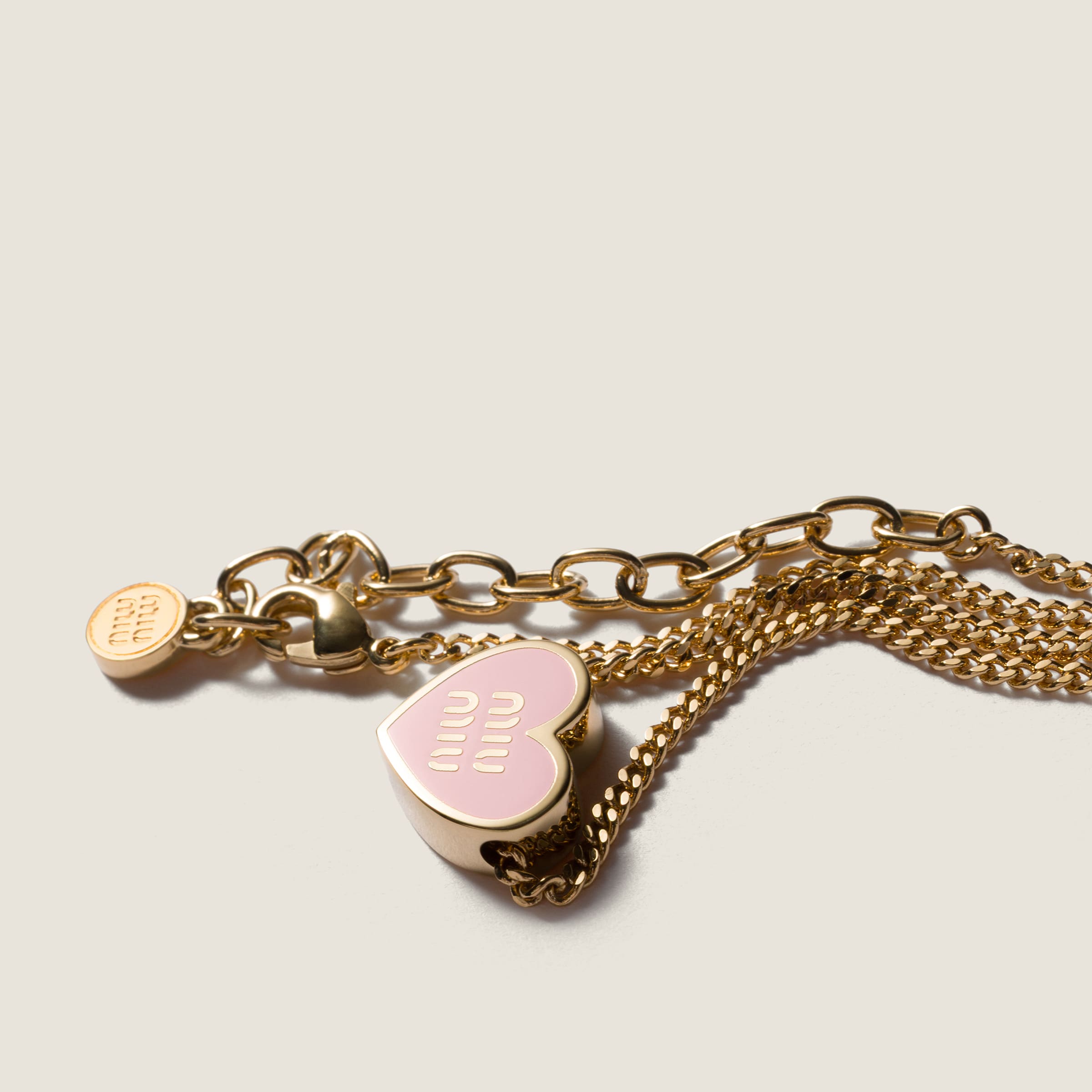 メタルネックレス Miumiu アクセサリー メタル ネックレス 送料無料