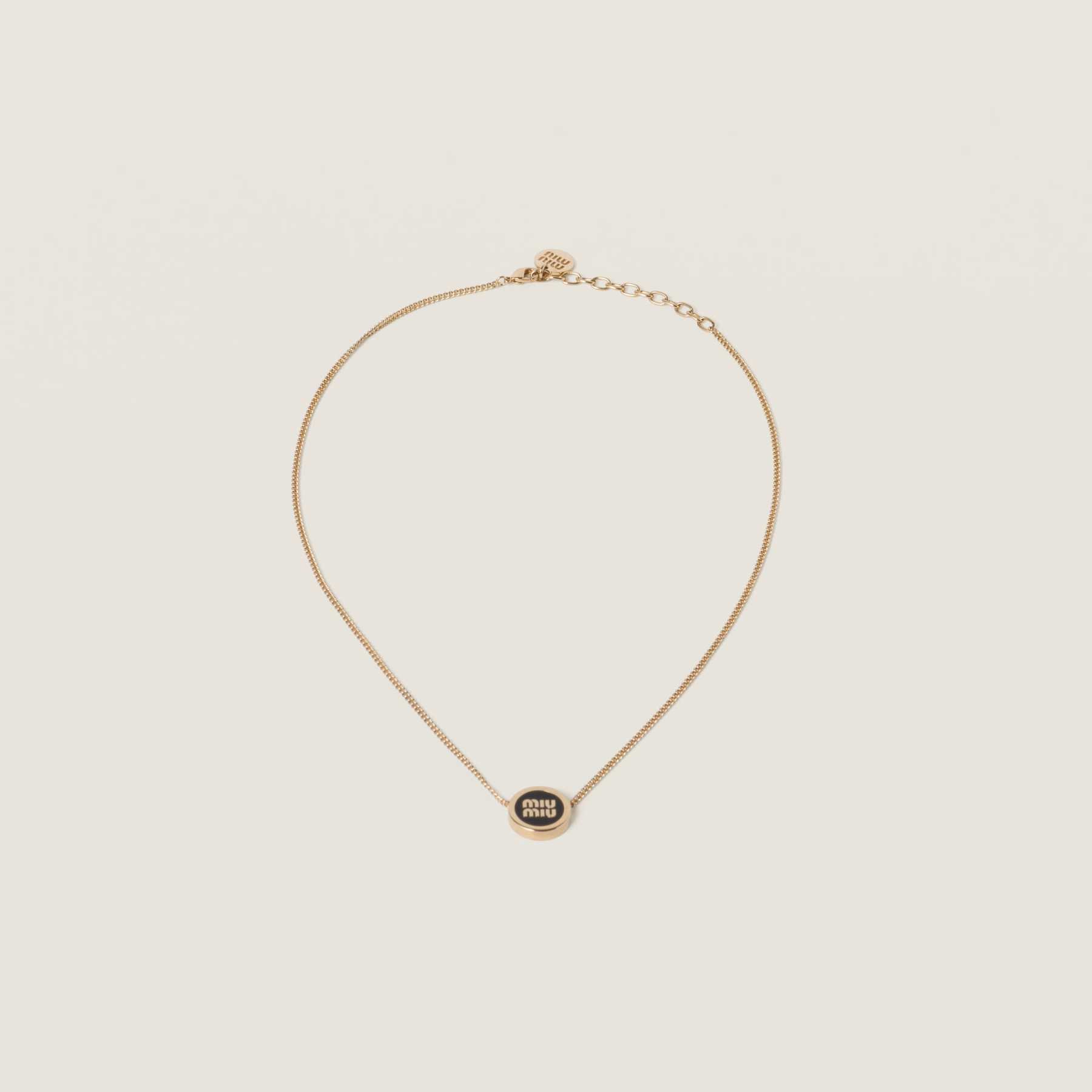 ミュウミュウ MIU MIU メタル ネックレス