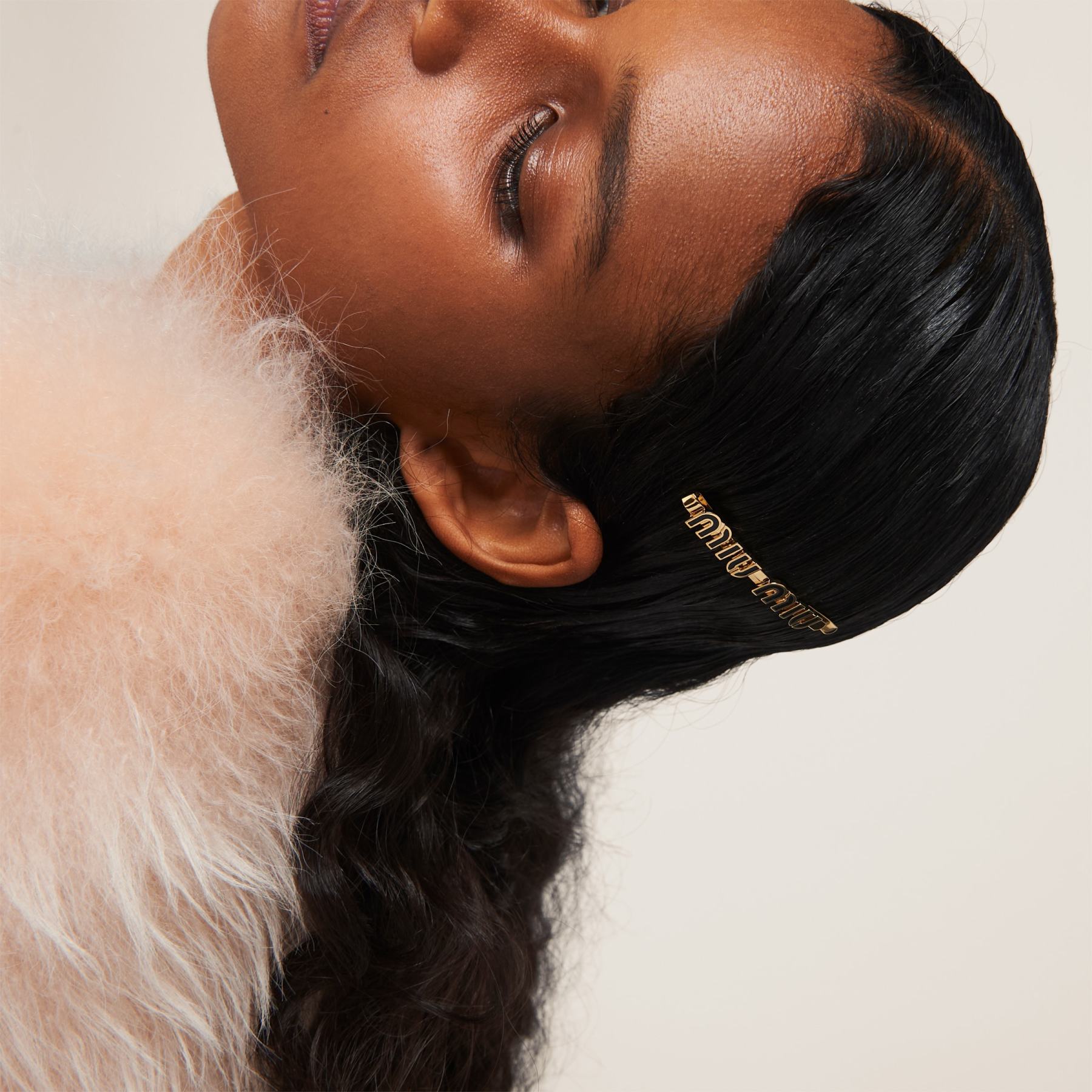 エナメルメタル ヘアクリップ