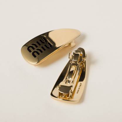 エナメルメタル ヘアクリップ