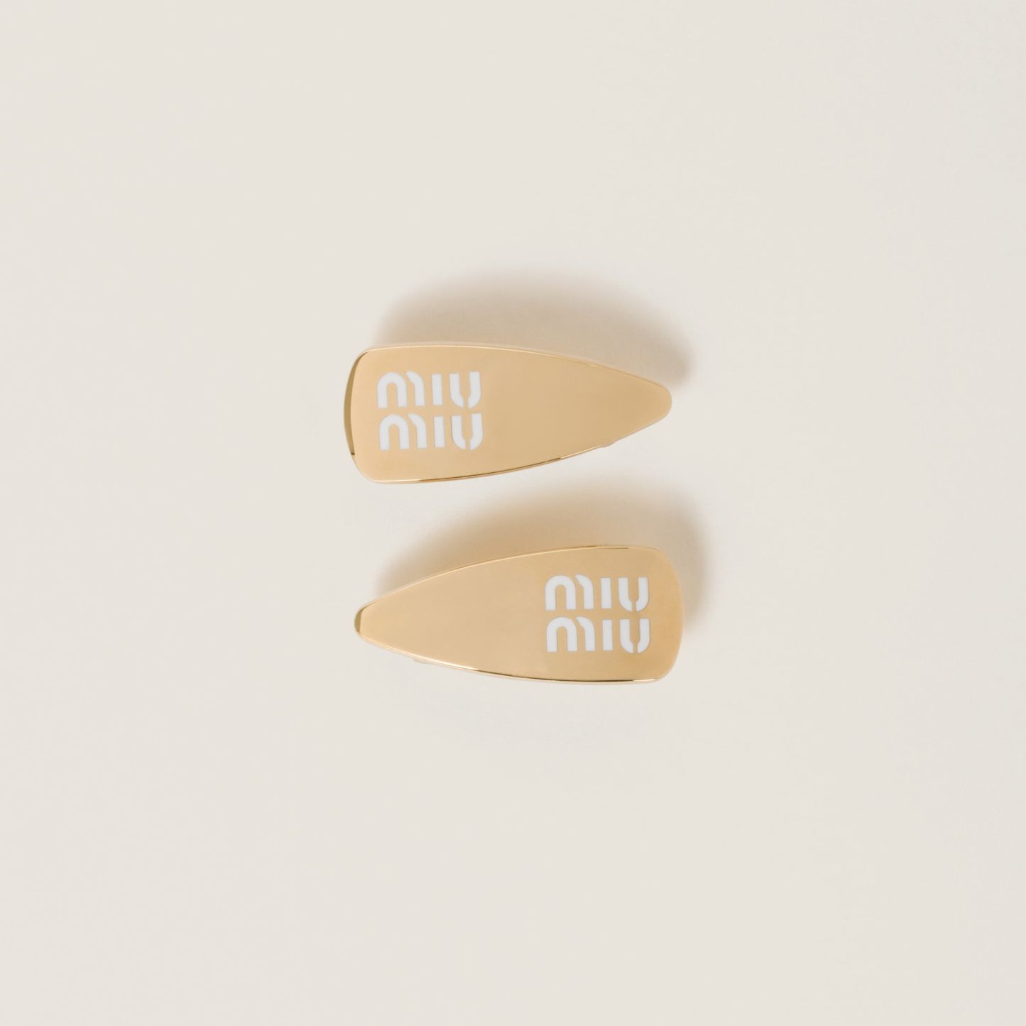 エナメルメタル ヘアクリップ