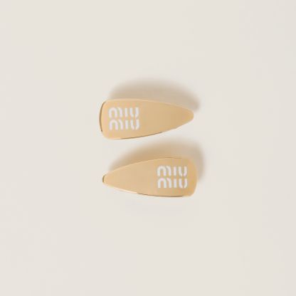 エナメルメタル ヘアクリップ