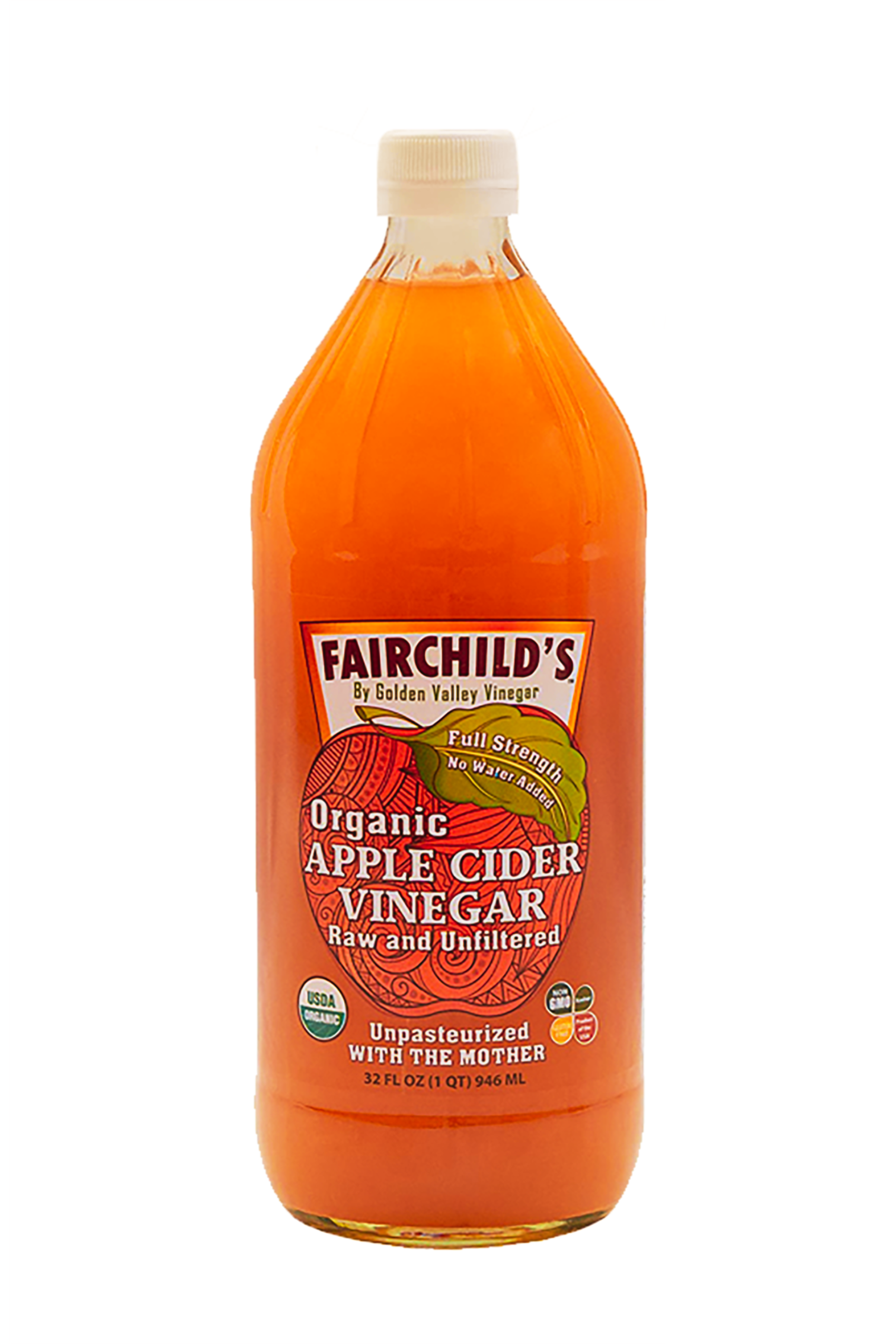 Fairchild's Organic Apple Cider Vinegar 32oz 
