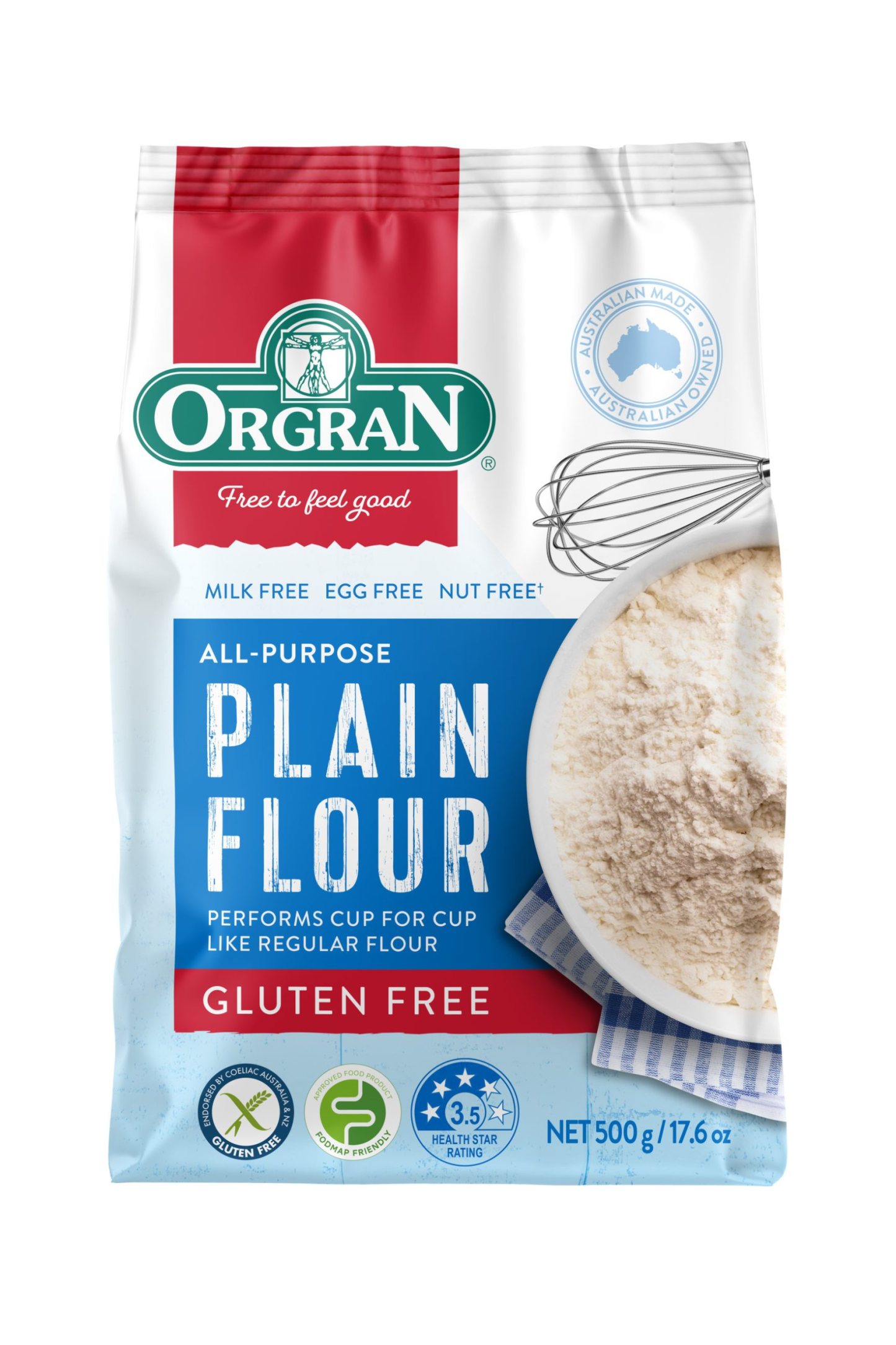 Orgran Gluten Free All Purpose Plain Flour 500g
