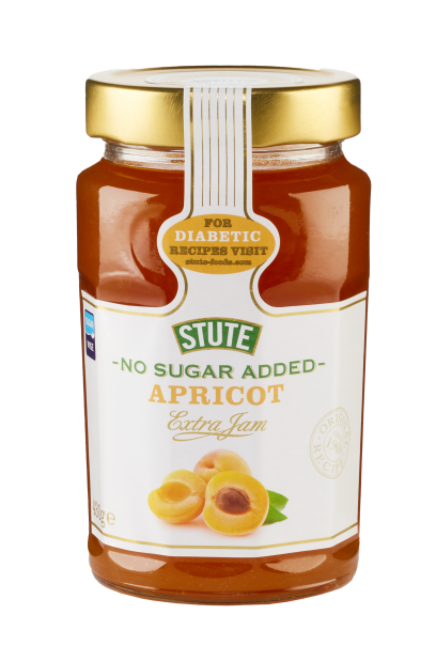 Stute Diabetic Jam - Apricot 430g