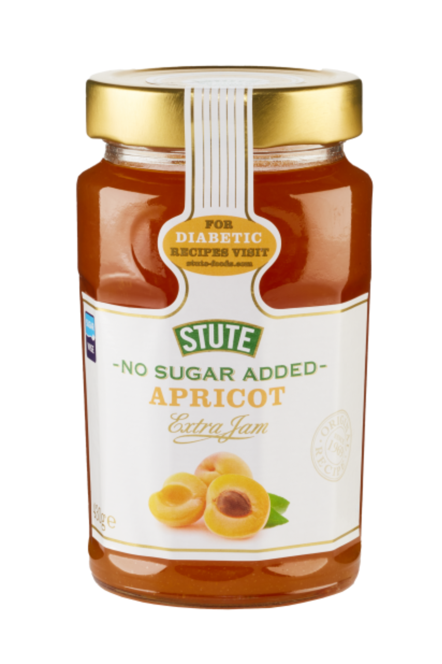 Stute Diabetic Jam - Apricot 430g