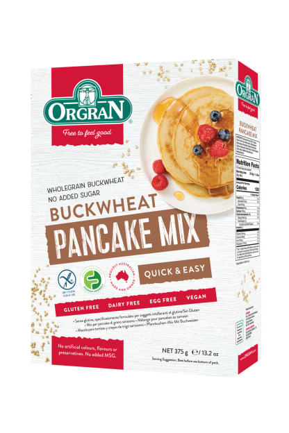 Orgran Gluten Free Buckwheat Pancake Mix 375g