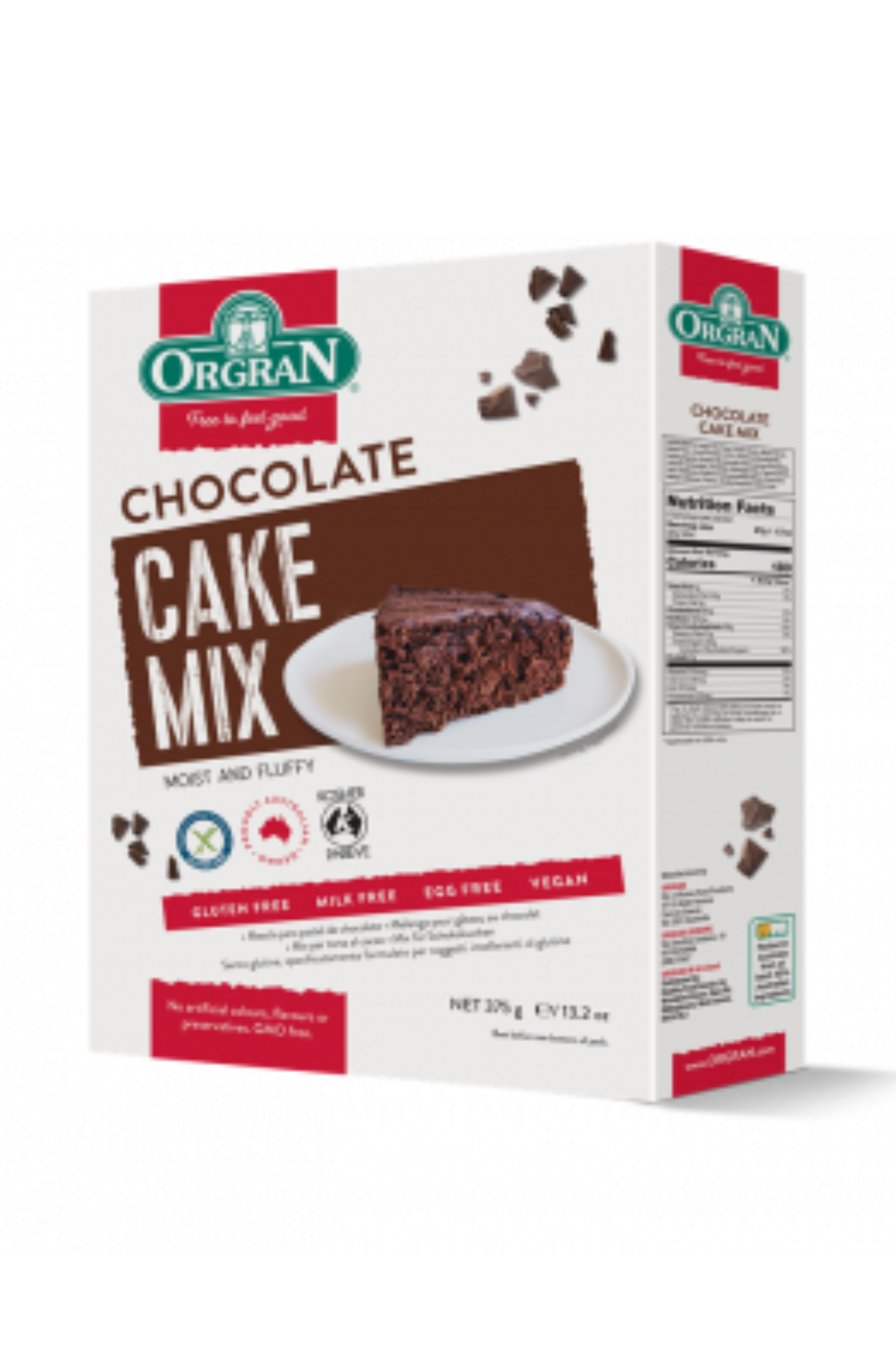 Orgran Gluten Free Chocolate Cake Mix 375g