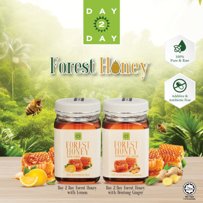 Day 2 Day Forest Honey with Lemon 500g 