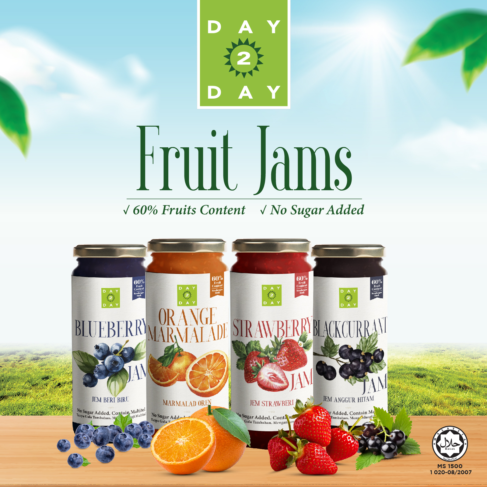 Day 2 Day No Sugar Added Jam