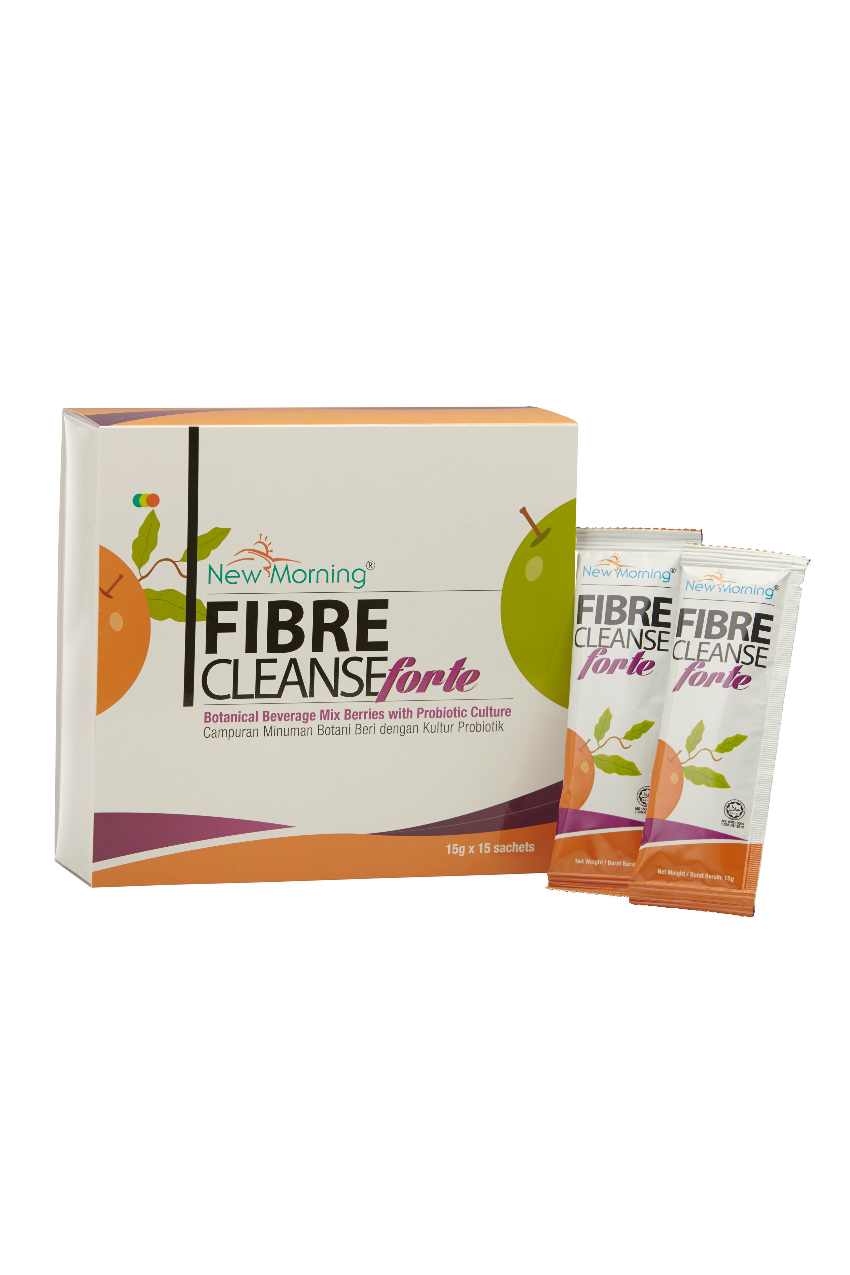 New Morning FibreCleanse Forte 15g x 15 sachets