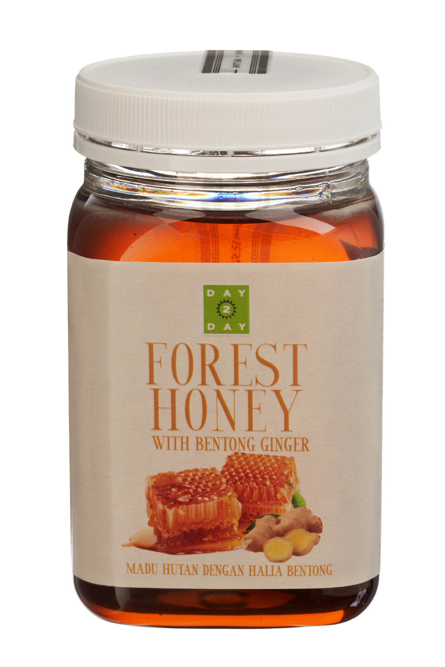 Day 2 Day Forest Honey with Bentong Ginger 500g 
