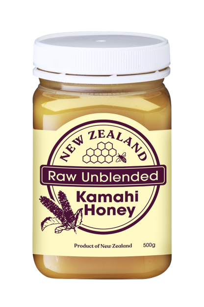 New Zealand Raw Unblended Kamahi Honey 500g