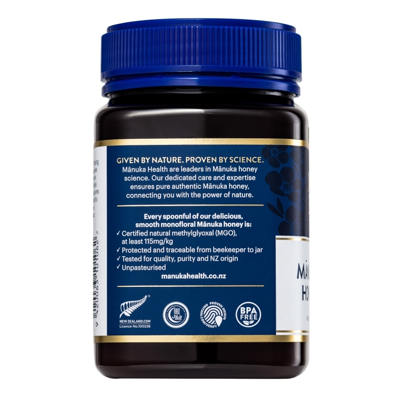 Manuka Health Manuka Honey MGO115+ (UMF6+) 500g
