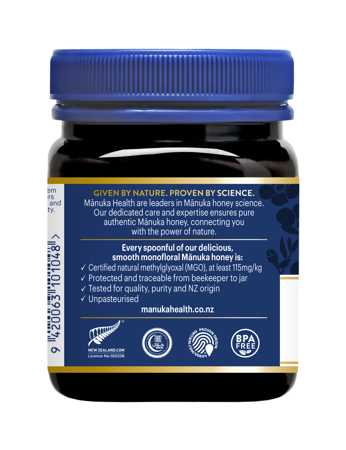 Manuka Health Manuka Honey MGO115+ (UMF6+) 250g