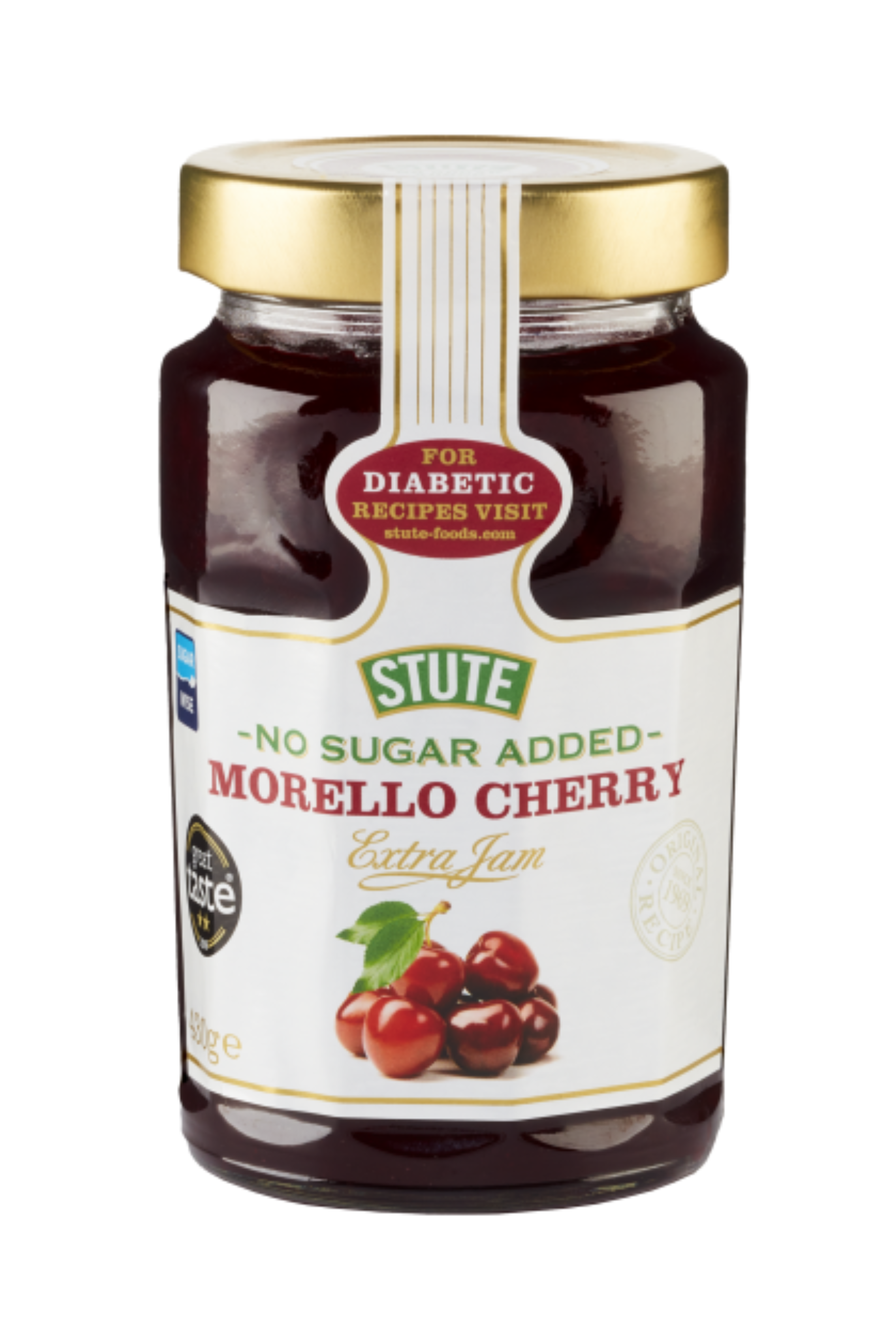 Stute Diabetic Jam - Morello Cherry 430g