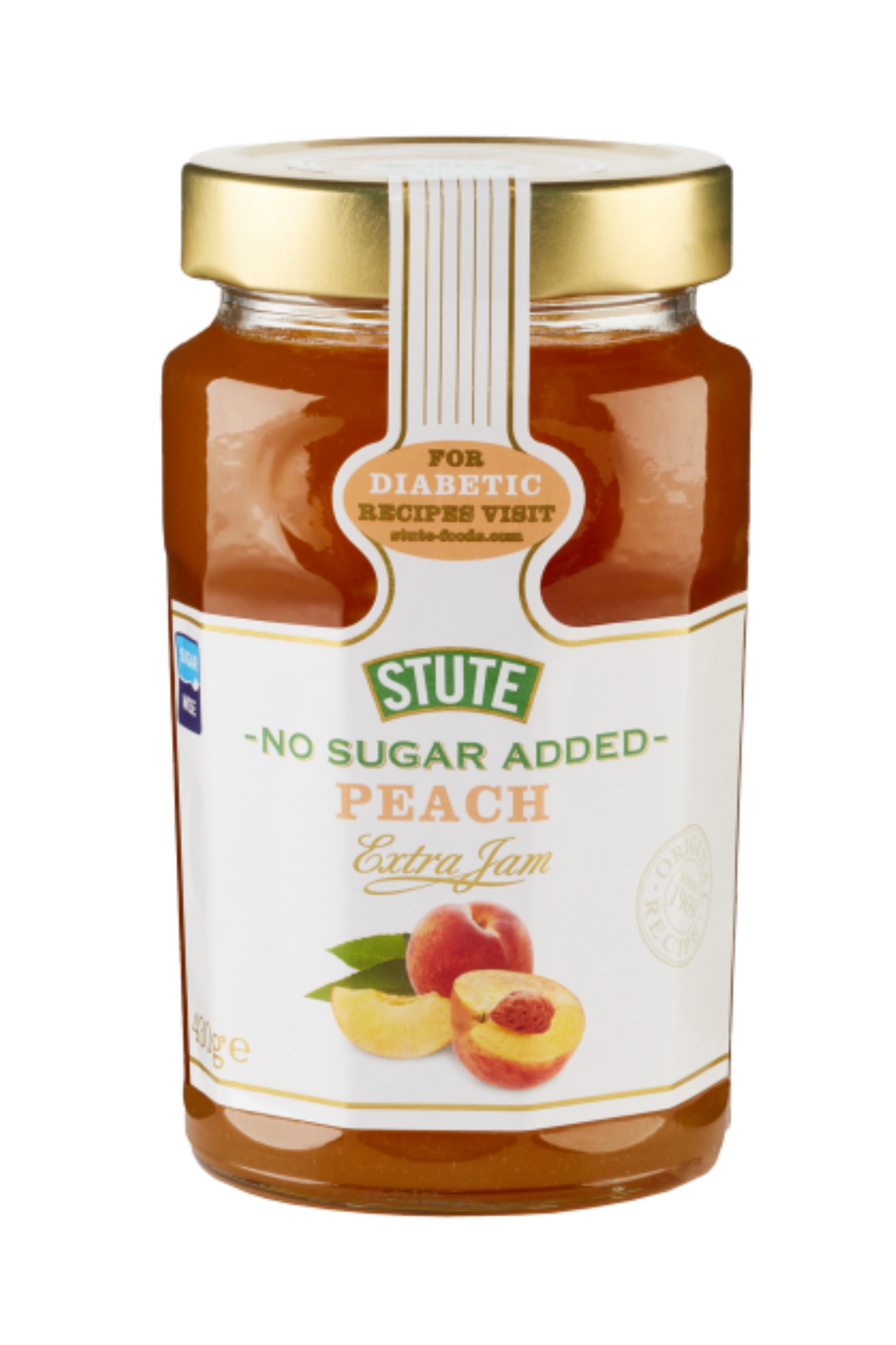 Stute Diabetic Jam - Peach 430g