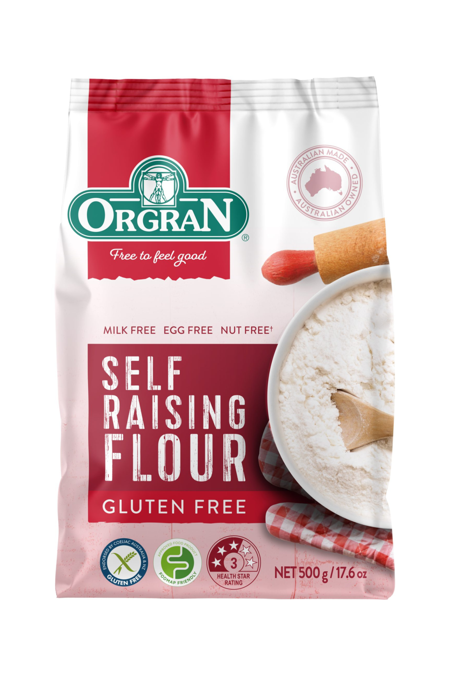 Orgran Gluten Free Self Raising Flour 500g
