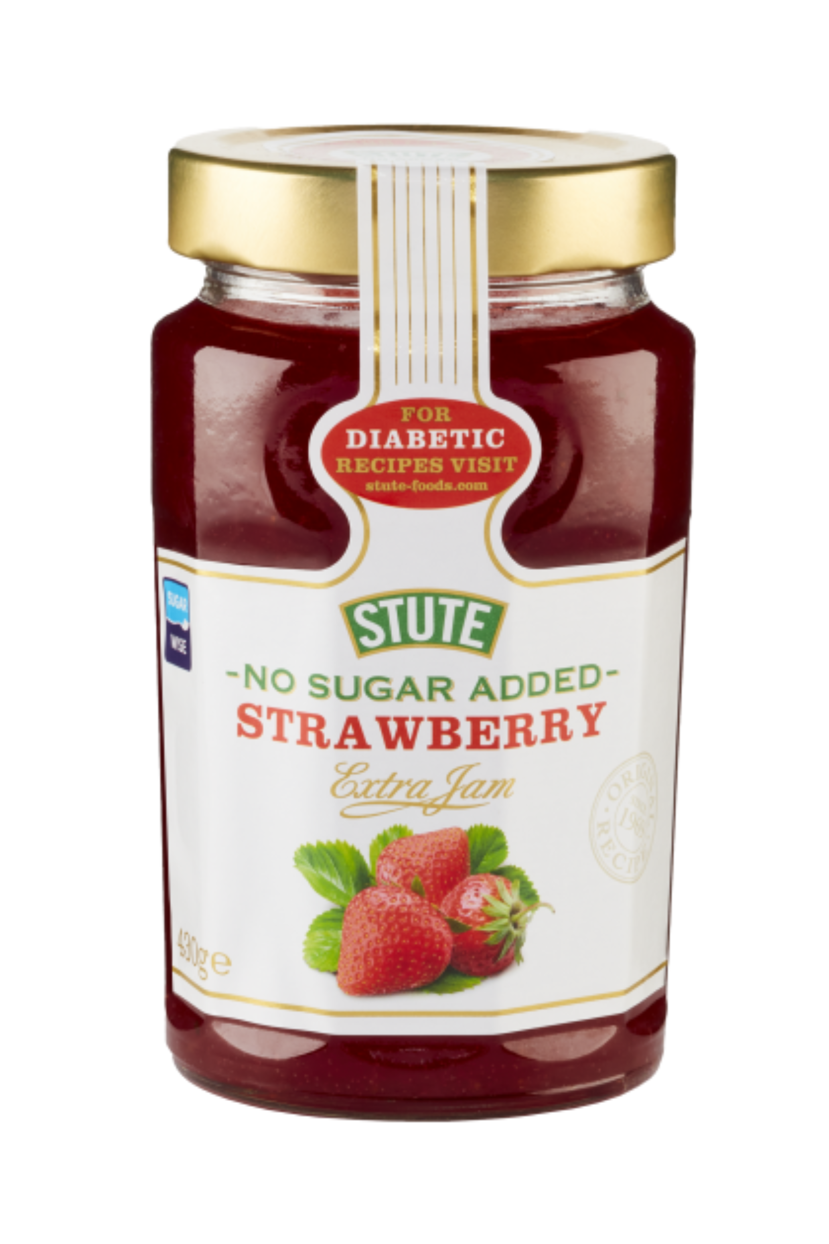 Stute Diabetic Jam - Strawberry 430g
