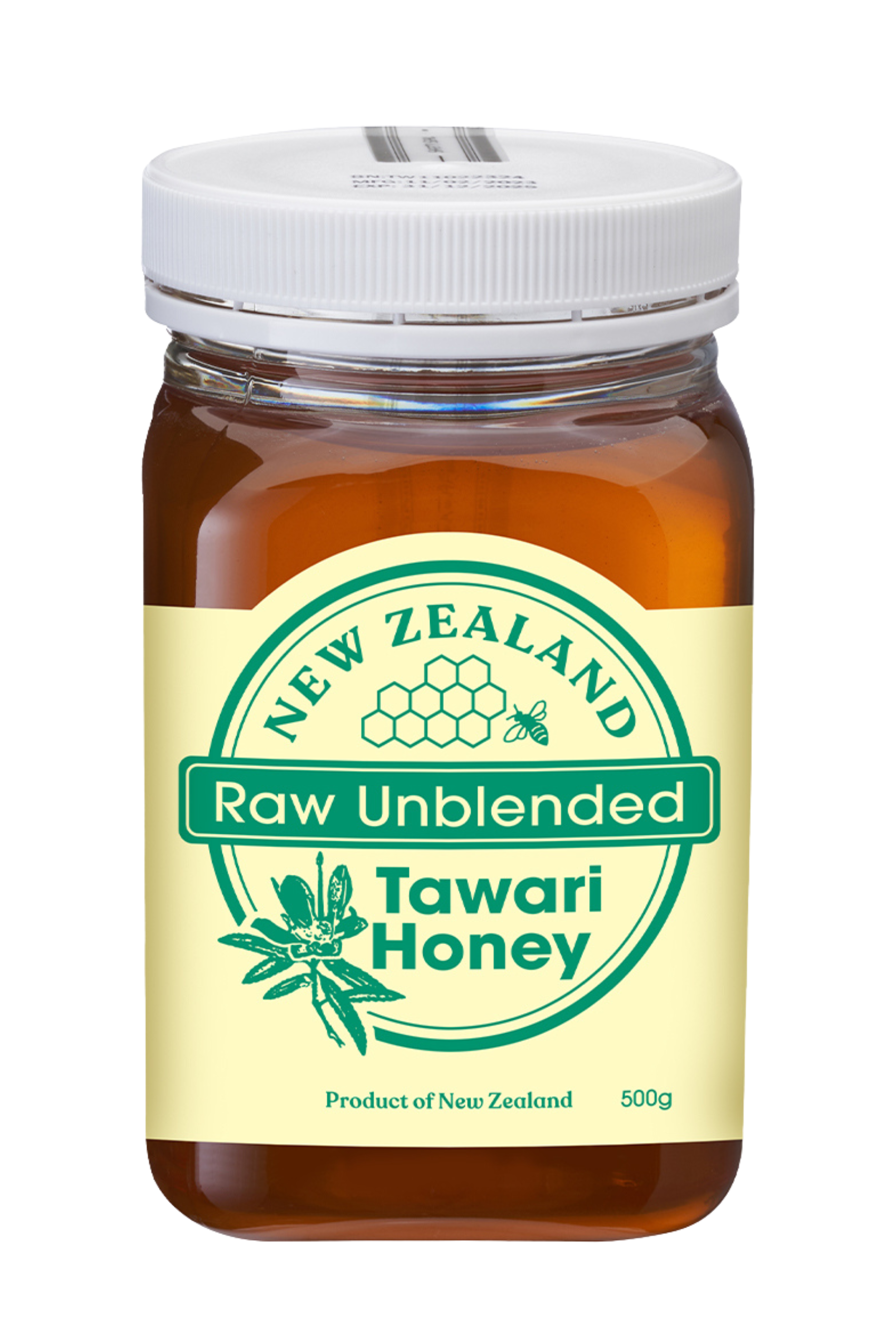 New Zealand Raw Unblended Tawari Honey 500g