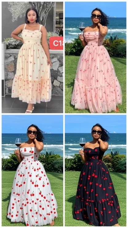 Ladies' Mesh Fabric dress