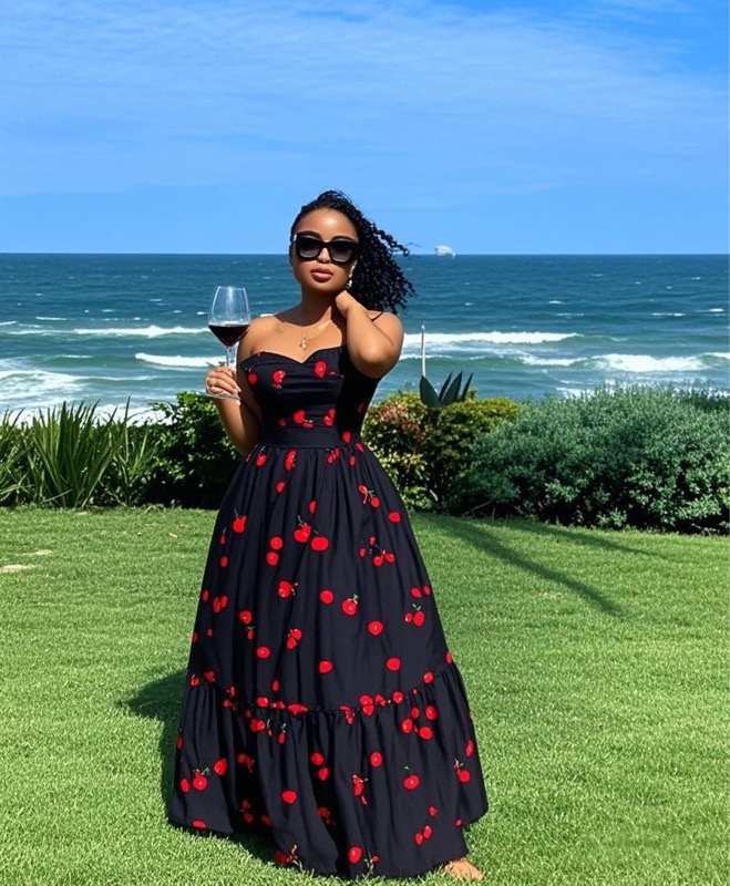 Ladies' Mesh Fabric dress