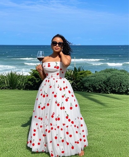 Ladies' Mesh Fabric dress