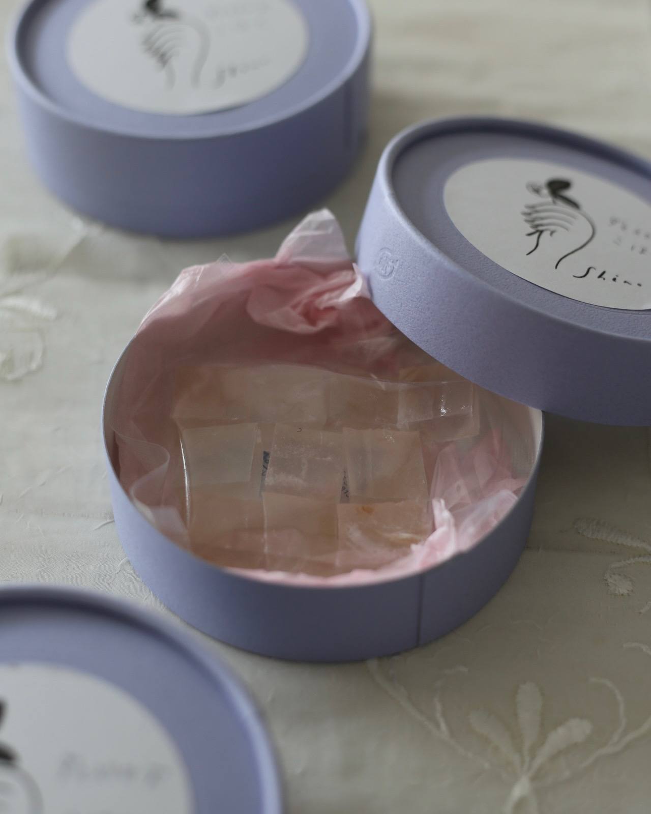 大馬士革玫瑰琥珀糖　3個入