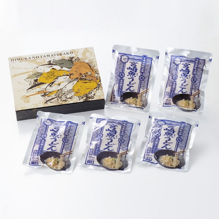 宮崎 魚烏龍麵（魚麵） 5包組