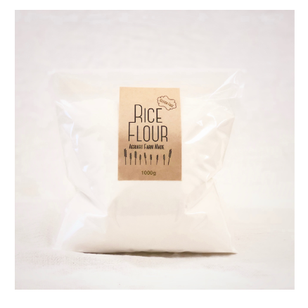 有機　米粉　4個入