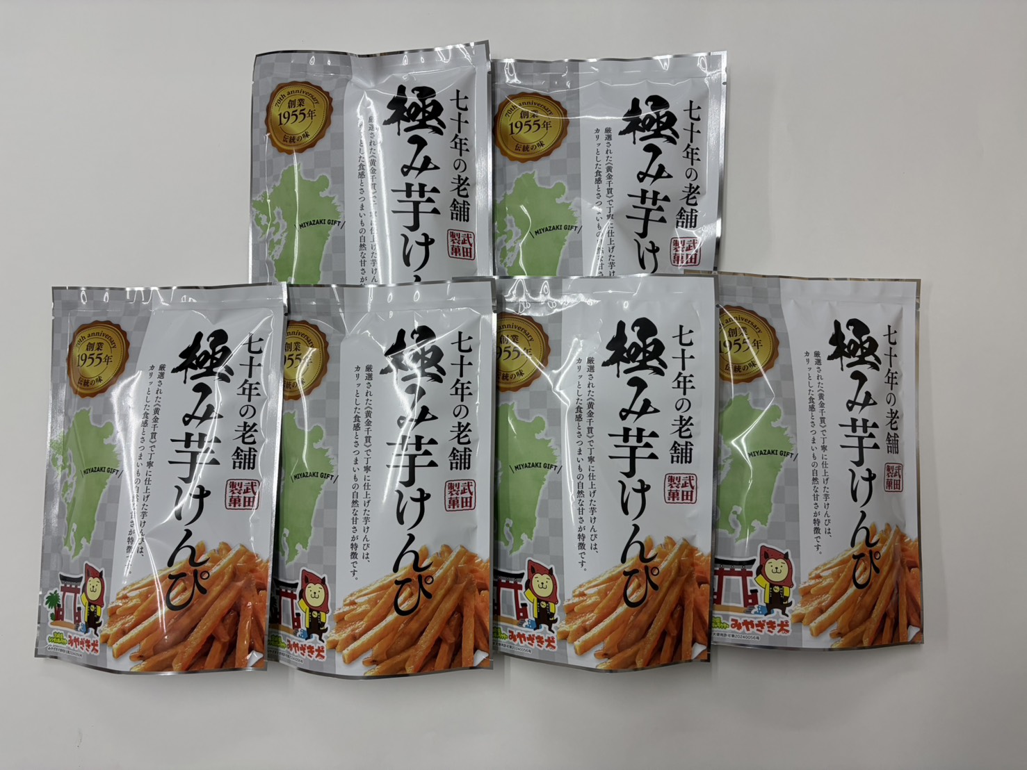 「極み芋けんぴ」原味地瓜條 6 袋組